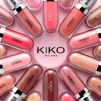 KIKO Milano 3D Hydra Lip Gloss - Ultra Hydrating, High Shine, Non-Sticky Lip Plumper
