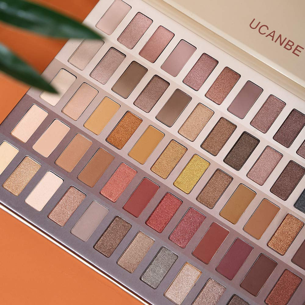 Luxury Neutral Eyeshadow Palette - High Pigment Shimmer & Matte Shades for Stunning Looks