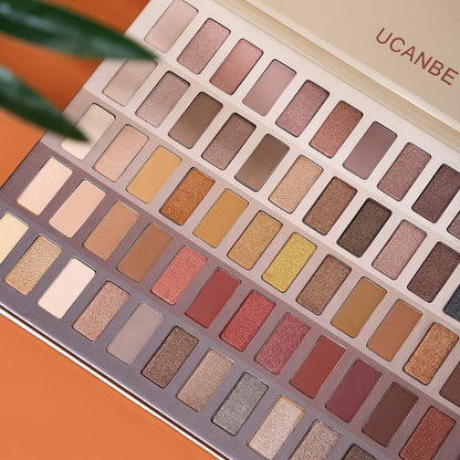 Luxury Neutral Eyeshadow Palette - High Pigment Shimmer & Matte Shades for Stunning Looks