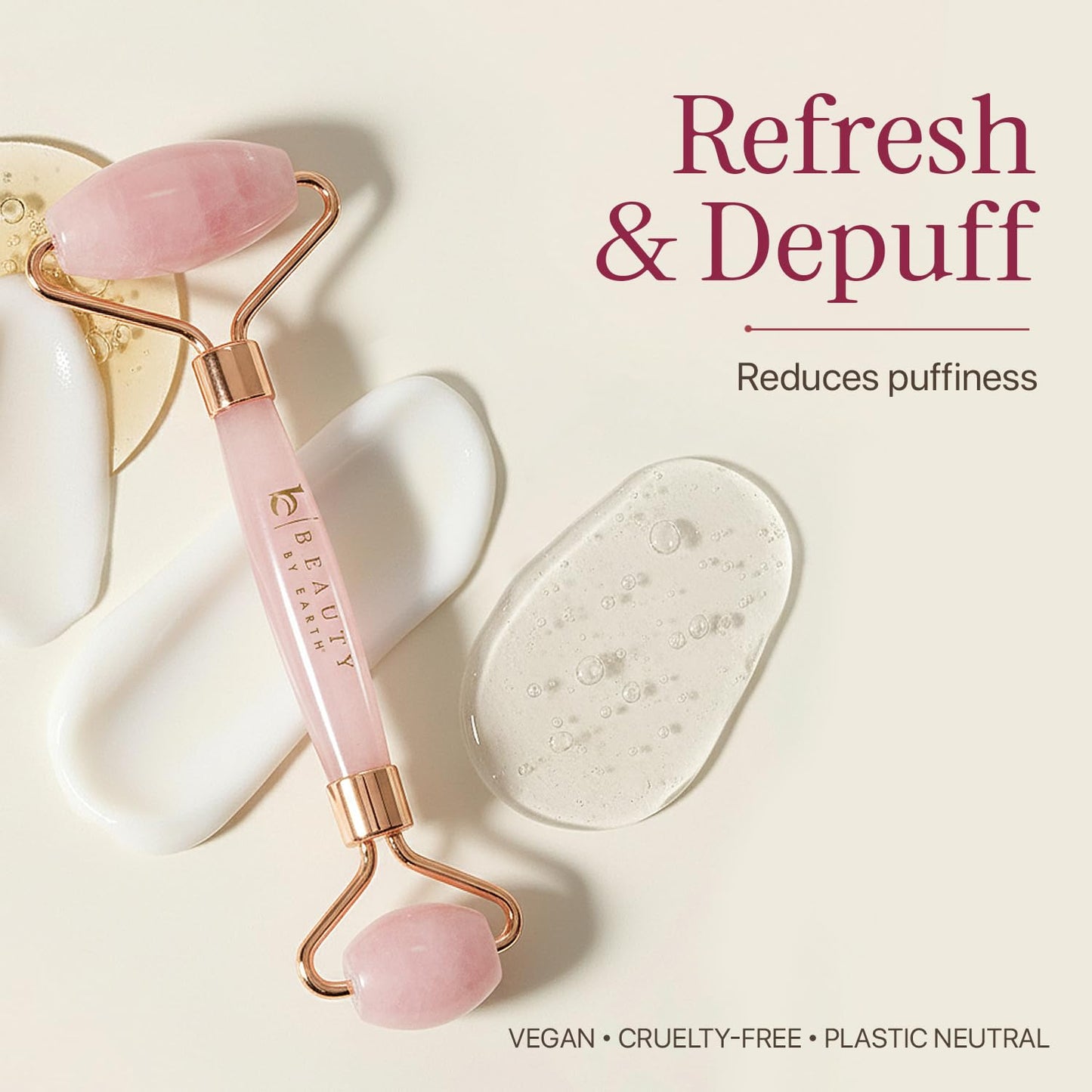 Rose Quartz Face Roller - Ultimate Relaxation and Skin Care Tool for Women, Perfect Gift for Teenage Girls and Beauty Enthusiasts, Reduces Fine Lines and Wrinkles, Ideal Self-Care Essential